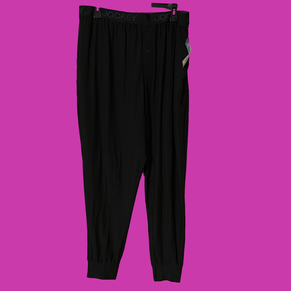 NWT Jockey Black Lounge Pants